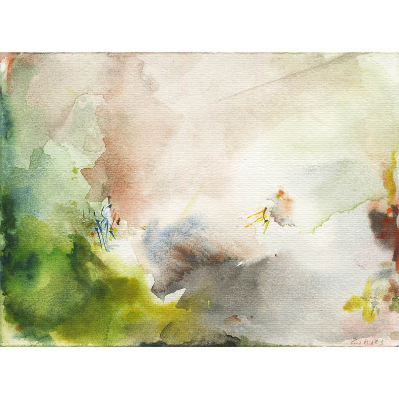 Rain over the Mist of Gardens Past by Alice Zinnes