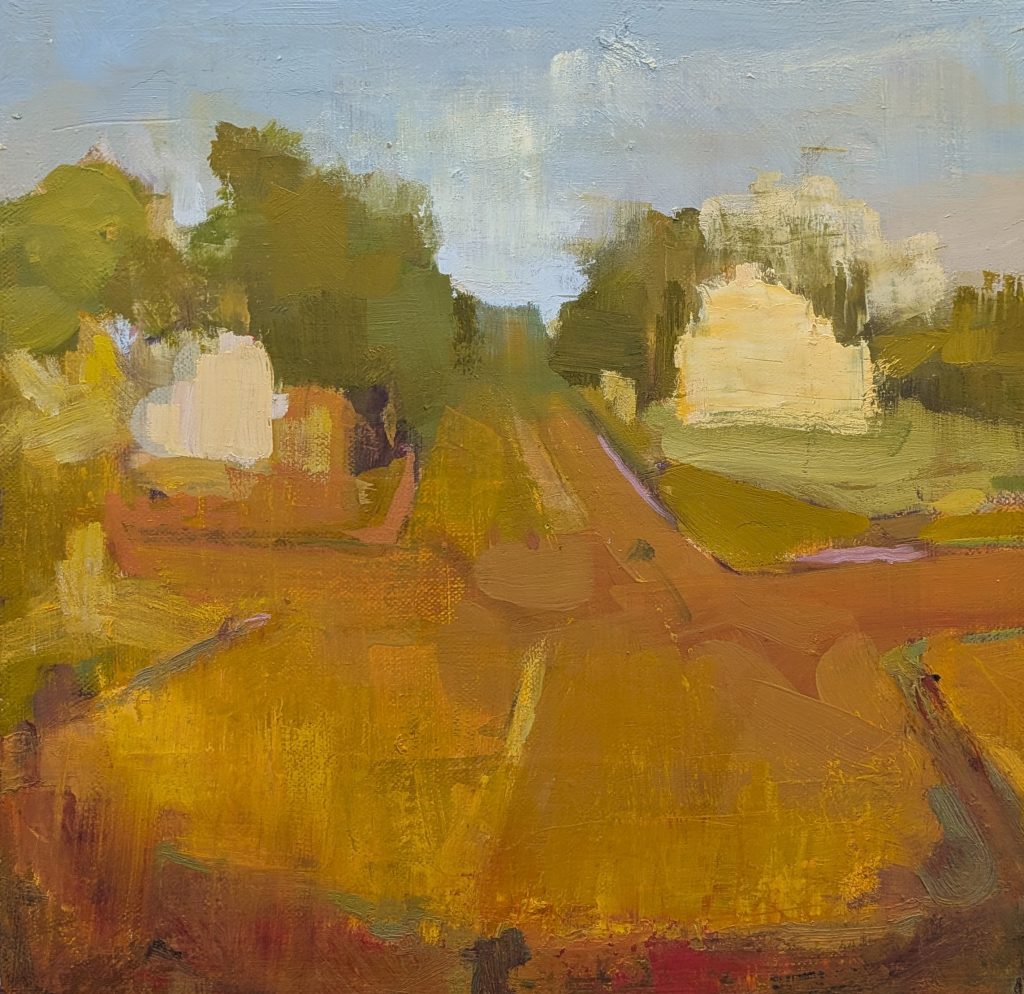 Town From the Train by Claire Haik