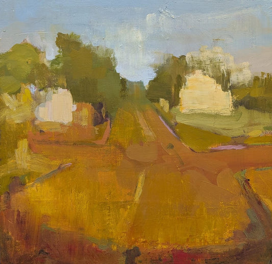 Town From the Train by Claire Haik