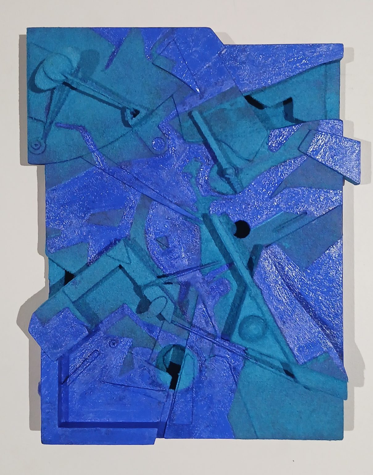 Eidos Time - BlueGreen by Gianluca Bianchino