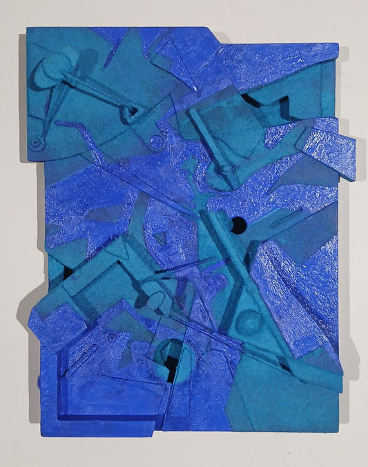 Eidos Time - BlueGreen by Gianluca Bianchino