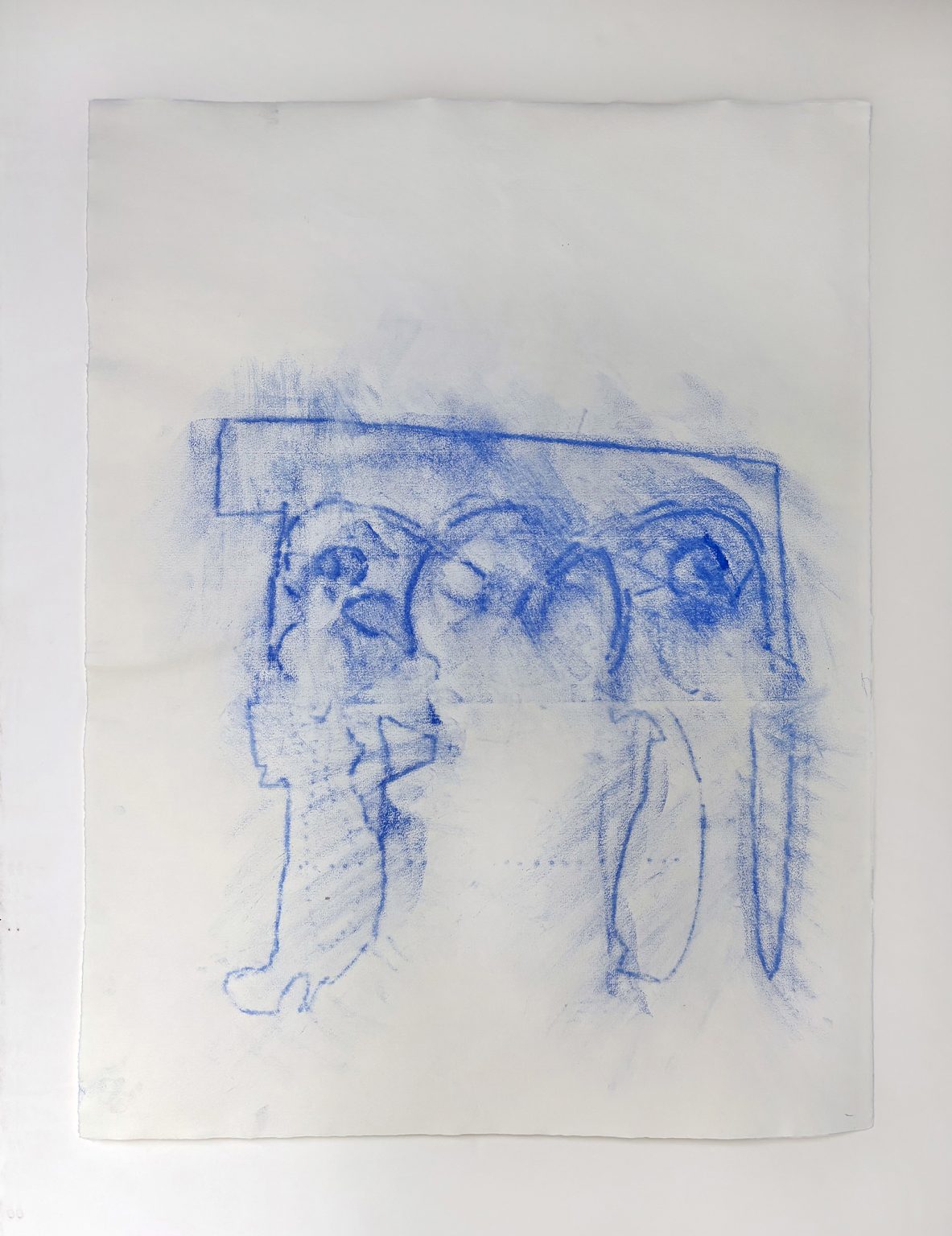 How Do You Restructure Form? Blue Print no.3 by Nicola Ginzel