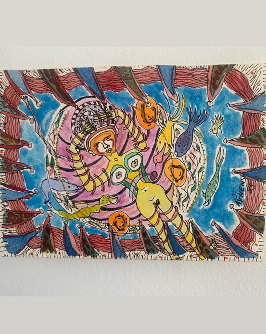 Goddess by Olive Ayhens