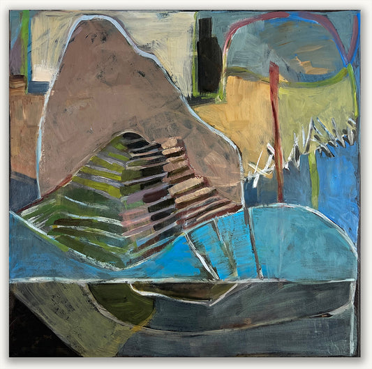 Just Now at the Pond by Yura Adams